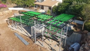 שלד בניה ירוקה