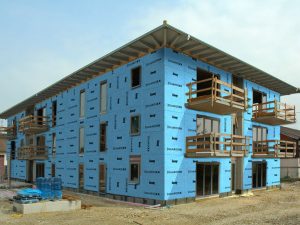 בנייה קלה עם חיפוי לוחות צמנט